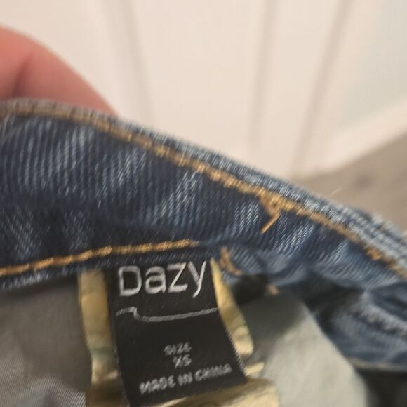 Women's Wide Leg Denim Jeans - Picture 6 of 6